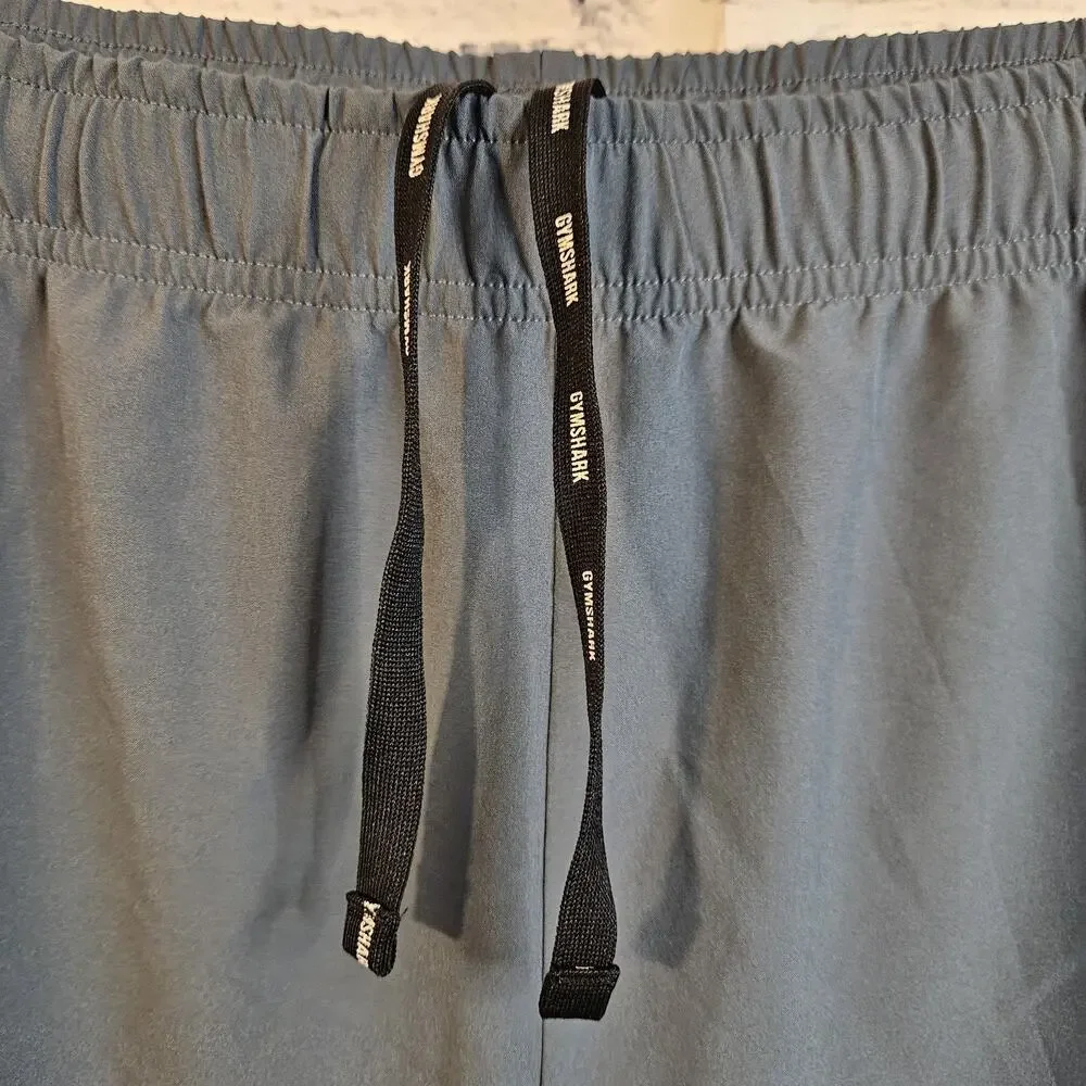 Gymshark Arrival Woven Pants Mens XXXL Blue Sweatpants Drawstring Gym Active